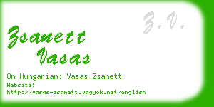 zsanett vasas business card